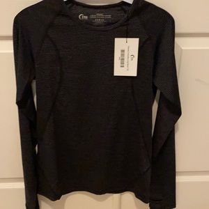 Zyia Charcoal Competition Long Sleeve T Never Worn
